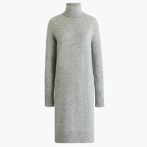 J. Crew Turtleneck Dress in Supersoft Yarn